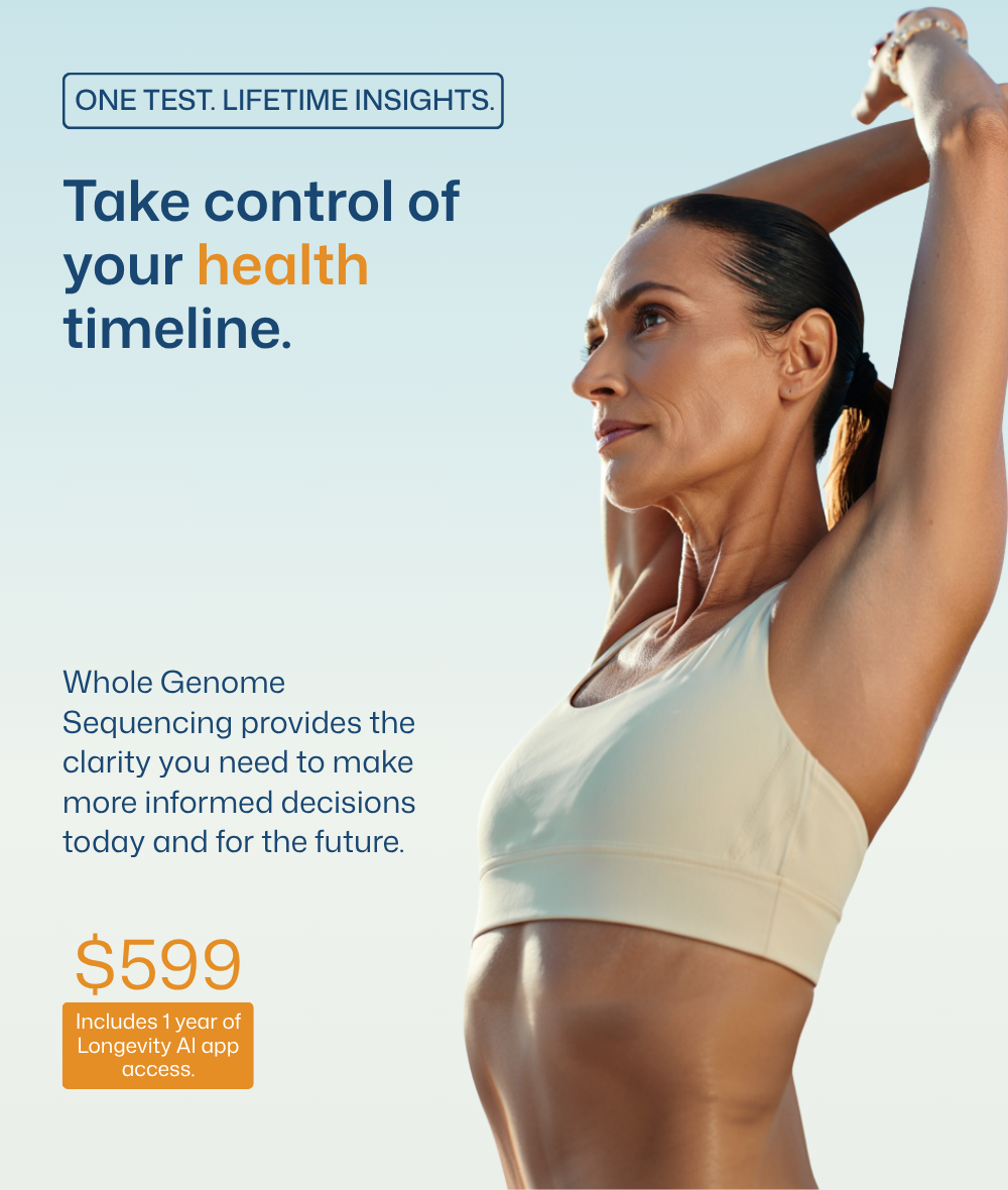 Clinical whole genome sequencing from Human Longevity