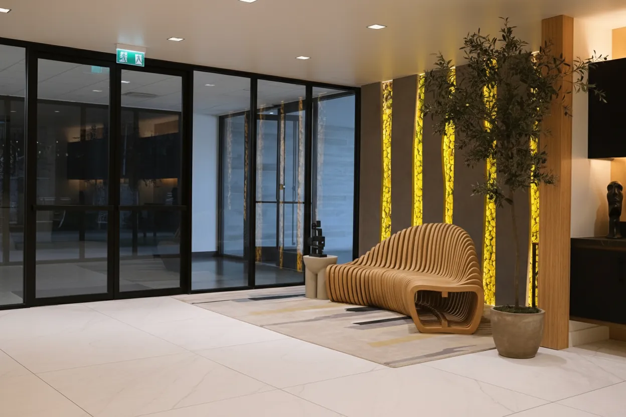 HLI clinic lobby alternate angle